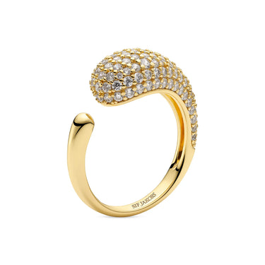 Goccia Piccolo Ring - Forgyldt