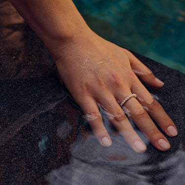 Ellera Perla Ring - Forgyldt fra Sif Jakobs Jewellery
