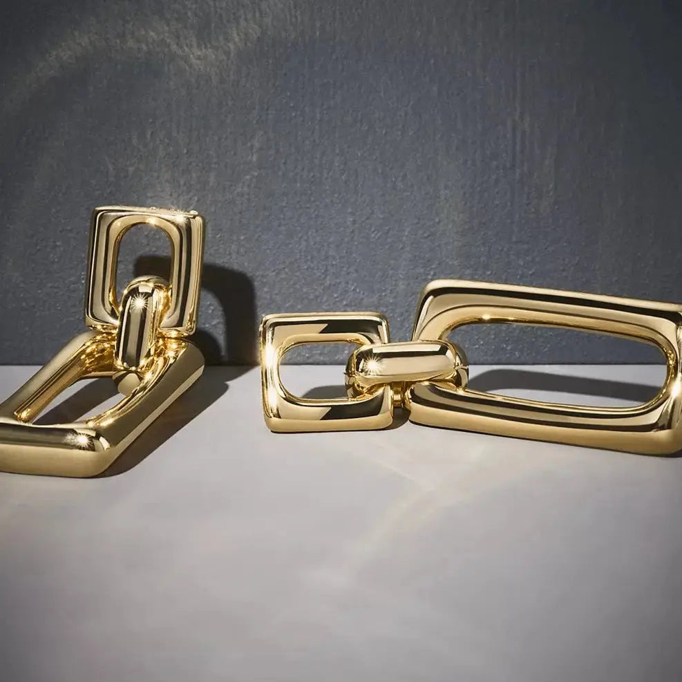 Øreringe x Baum Und Pferdgarten - Forgyldt fra Skagen Jewellery
