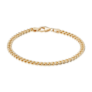 Panser facet armbånd - Forgyldt