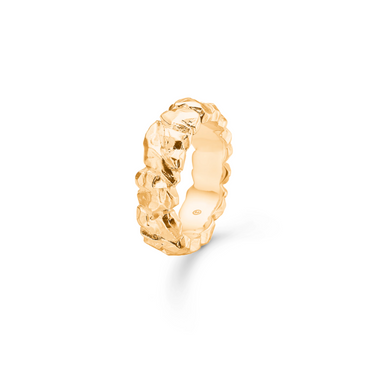 Big Element Ring - Forgyldt