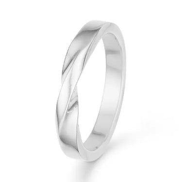 Top Twist ring - Sølv fra Mads Z White Label Sølv