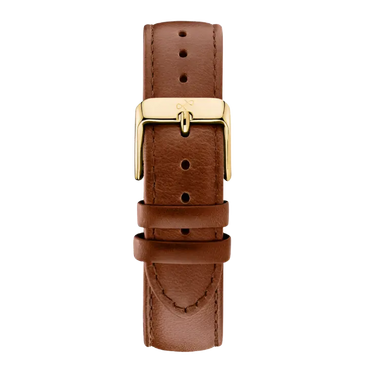 Pin Buckle urrem - Brunt læder fra About Vintage