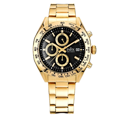Herre Double Sport Chrono M. Lænke A69534-1D5I fra Inex