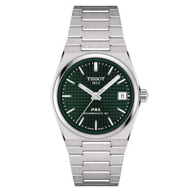PRX Powermatic 80 ur - Stål/grøn fra Tissot
