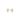 Treasure Mini Ørestikker - Forgyldt