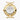Unika // 32mm // Gold // Gold 5-link // White Dial fra Nordgreen