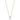 Stella Collier Lille Stjerne m. 0,11ct. W-si - 14kt. Guld