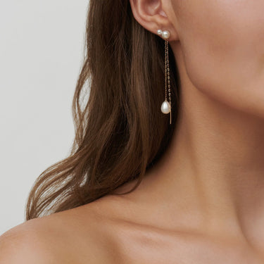 Purity Chain Øre Vedhæng - 14 Kt. Guld
