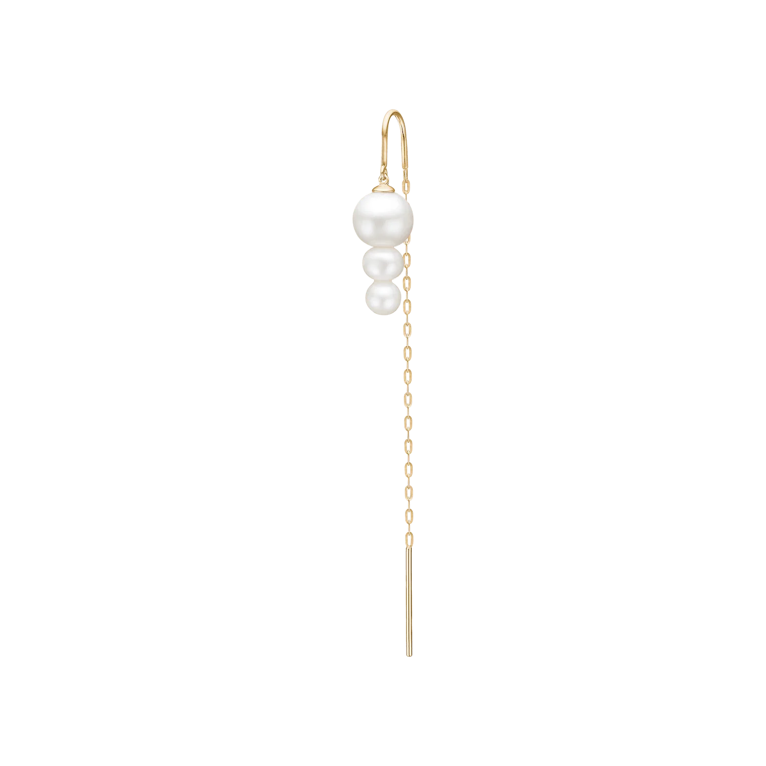 Eden Chain Ørering - 14 Kt. Guld