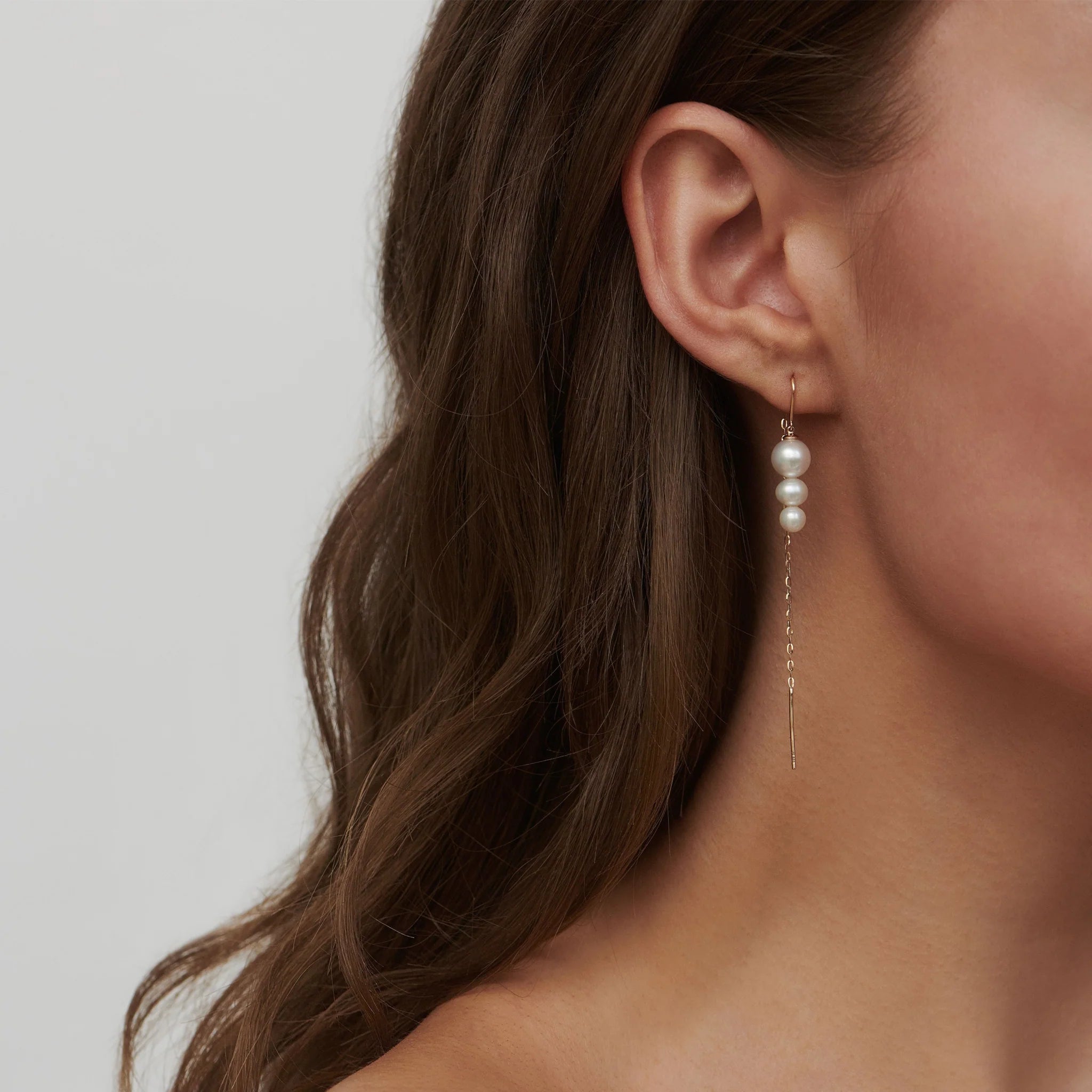 Eden Chain Ørering - 14 Kt. Guld