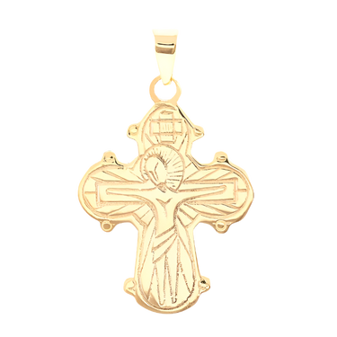 Dagmarkors m. Apostle 21mm - 14 kt. Guld fra Siersbøl