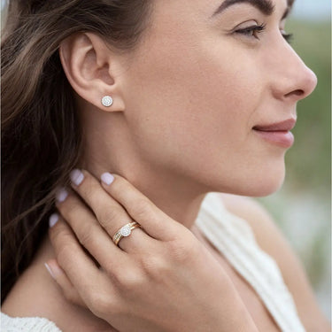 Sia ring med 0,17ct. W-si - 14 kt. fra Nuran