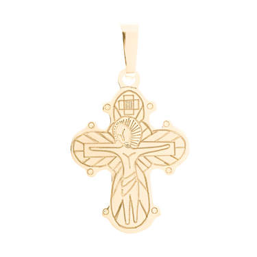 Dagmarkors m. Apostle 24mm - Forgyldt fra Siersbøl