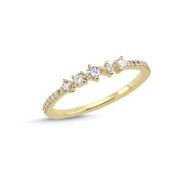 Noelle Ring m. 0,21 ct. W/SI - 14 kt. fra Nuran