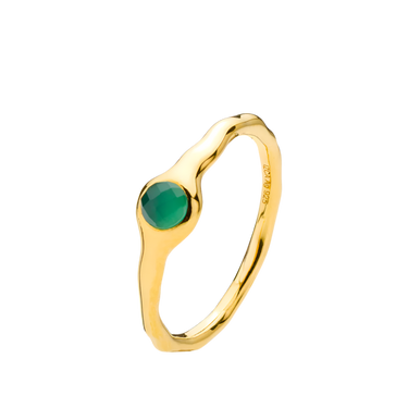 Athena Ring Small - Forgyldt