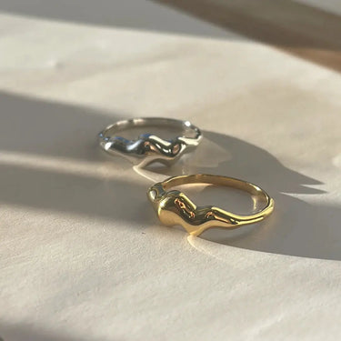 Nori Ring - Forgyldt fra Izabel Camille