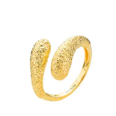 Nirvana Ring - Forgyldt Sølv