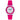 Pige ur - Pink/hvid fra Club