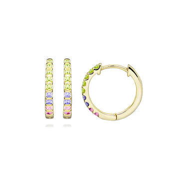 Confetti hoop - Forgyldt fra Lush Lush Jewelry