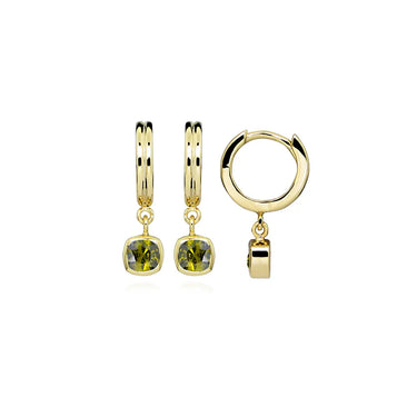 Olive darling huggie - Forgyldt fra Lush Lush Jewelry