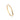 Klassisk armring 5,0/6,0 - 8 kt. Guld fra Gold Essentials by Plaza