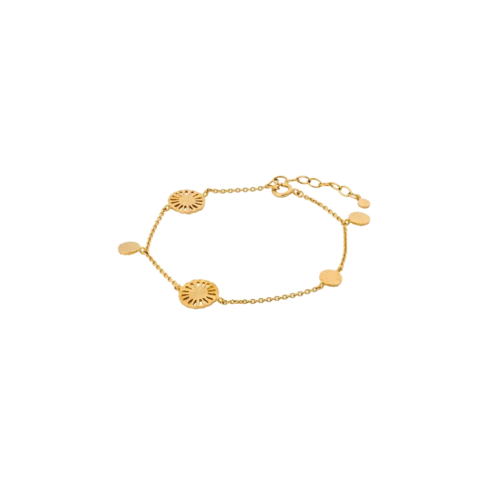 Starlightarmbånd - forgyldt fra Pernille Corydon
