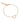 Organic Heart armbånd - Forgyldt fra Enamel