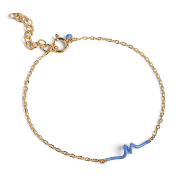 Twist armbånd - Forgyldt fra Enamel