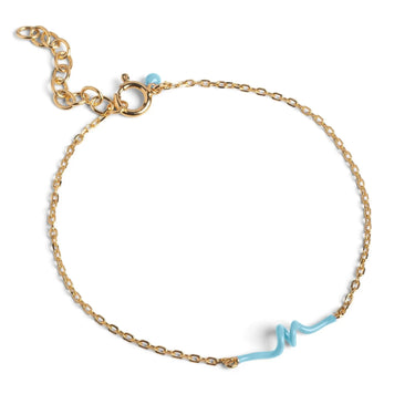 Twist armbånd - Forgyldt fra Enamel