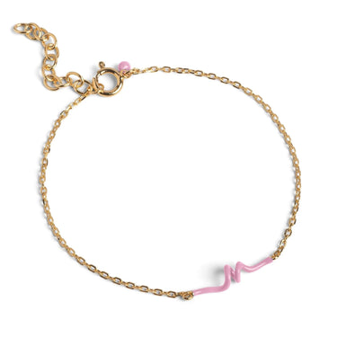 Twist armbånd - Forgyldt fra Enamel