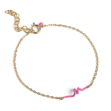Twist armbånd - Forgyldt fra Enamel
