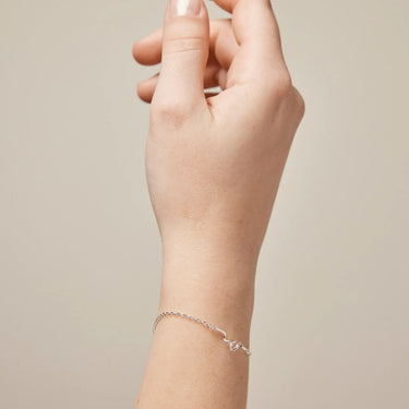 Twist armbånd - Sølv fra Enamel