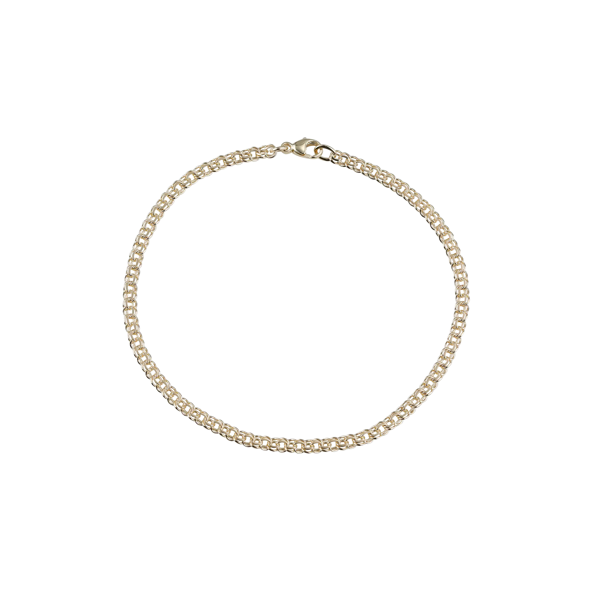 Bismark armbånd 3,5/21 - 8 kt. Guld fra Gold Essentials by Plaza