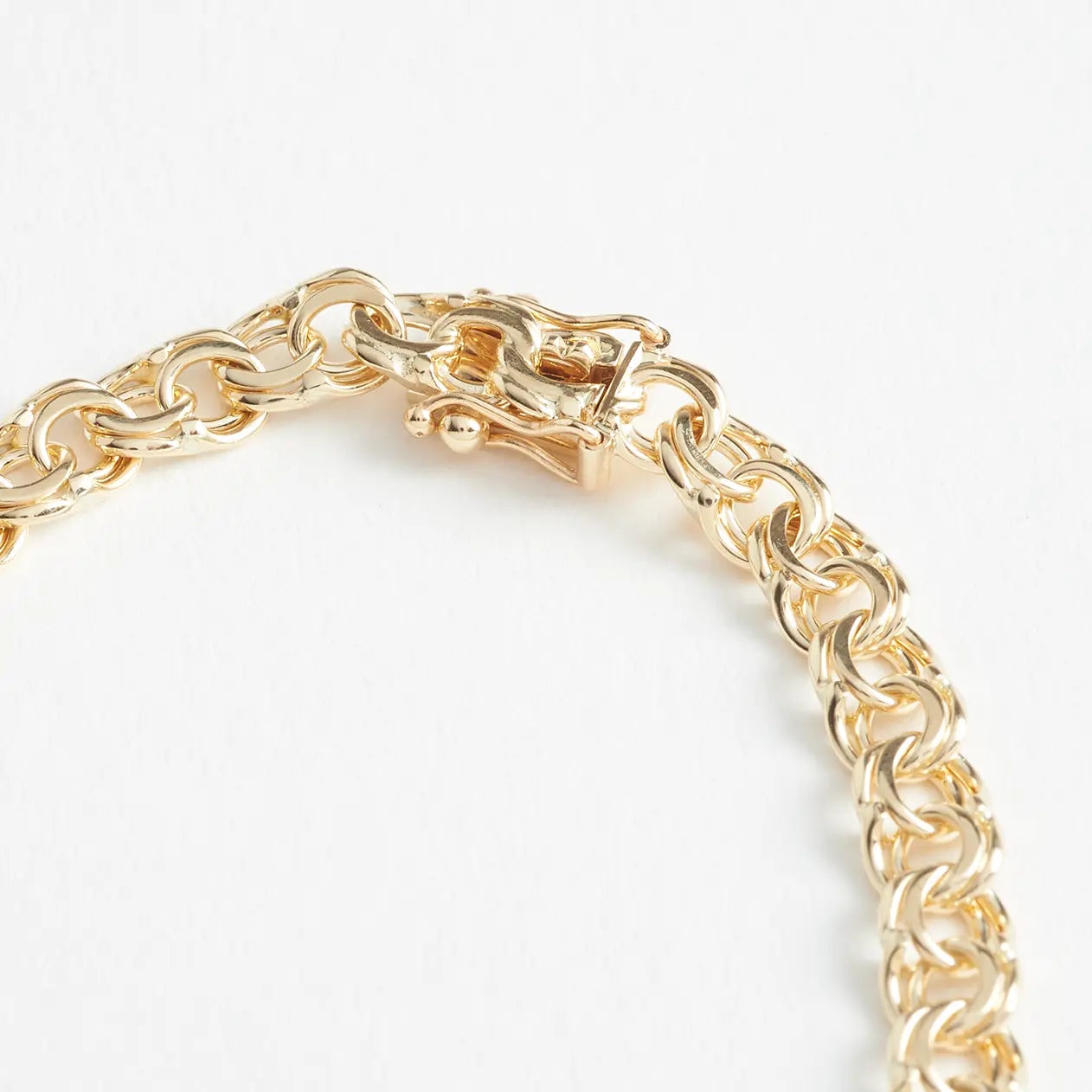 Bismark armbånd 5,4/18,5 - 14 kt. Guld fra Fine Essentials by Plaza