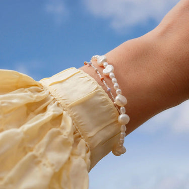 Pearlie armbånd - Forgyldt fra Enamel