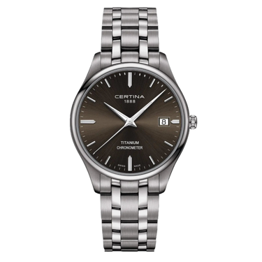 DS-8 Chronometer Ur - Sølv/Blå fra Certina