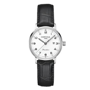 DS Caimano Lady - Sort/Hvid fra Certina