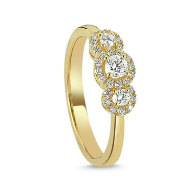 Cordelia ring 0,41 ct - 14 kt. Guld fra Nuran