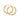 Creoler 2,0/15 mm - 8 kt. Guld fra Gold Essentials by Plaza