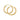Creoler 2,0/15 mm - 8 kt. Guld fra Gold Essentials by Plaza