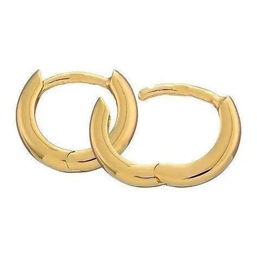 Knæk Creoler 2,2/10,5 mm - 8 kt. Guld fra Gold Essentials by Plaza