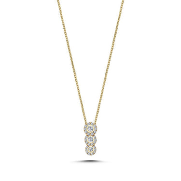 Duchess Vedhæng m. 0,28ct. W-si - 14kt. Guld
