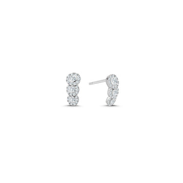 Duchess Ørestikker m. 0,50ct. W-si - 14kt. Hvidguld