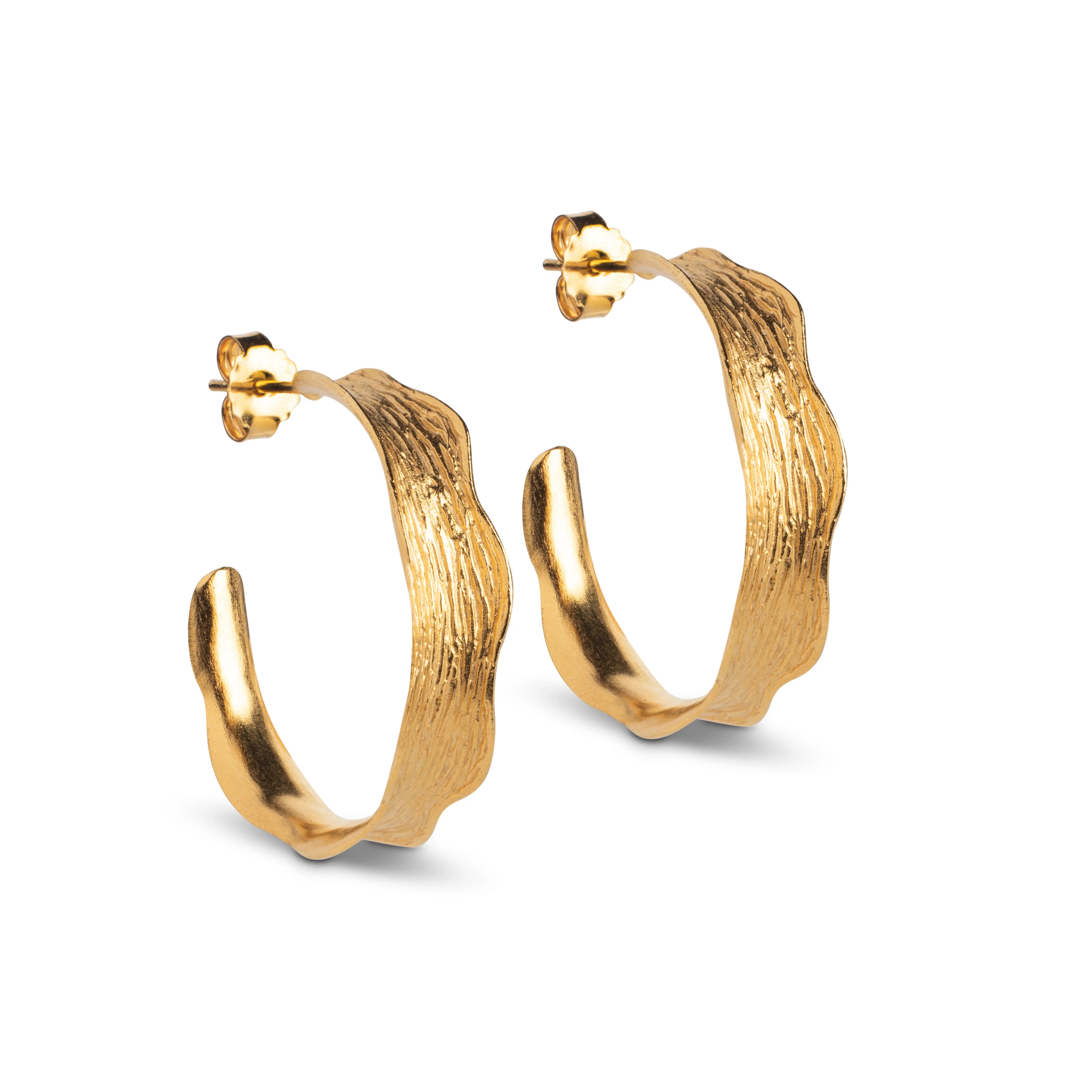 Ane Large hoops - Foryldt fra Enamel
