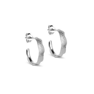 Ane Small hoops - Sølv fra Enamel