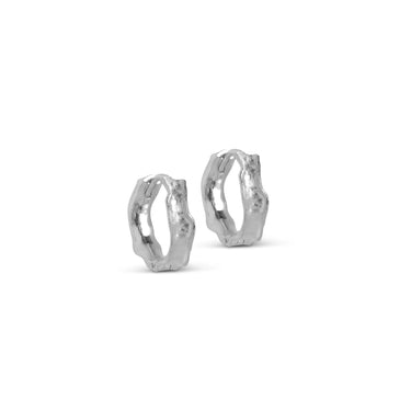 Everly hoops - Sølv fra Enamel