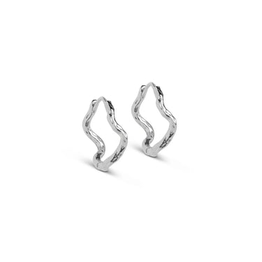 Holly Large hoops - Sølv fra Enamel