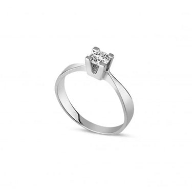 Soitairering med 0,10ct. W/si- 14 kt. fra Nuran