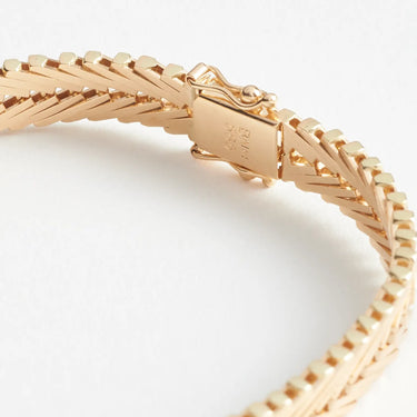 Geneve collier 1 rk/42 cm m. forløb - 14 kt. Guld fra Fine Essentials by Plaza